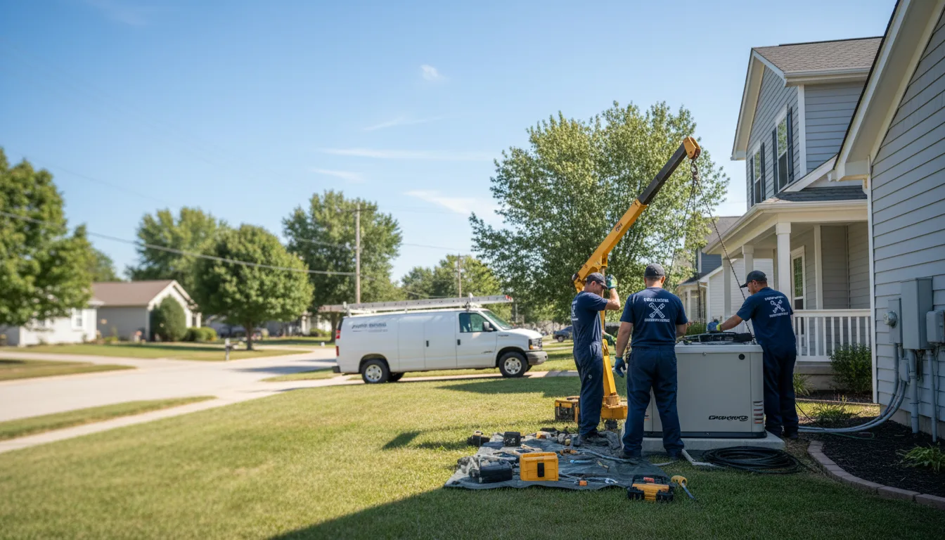 Generator Installation in Vandalia, IL near me